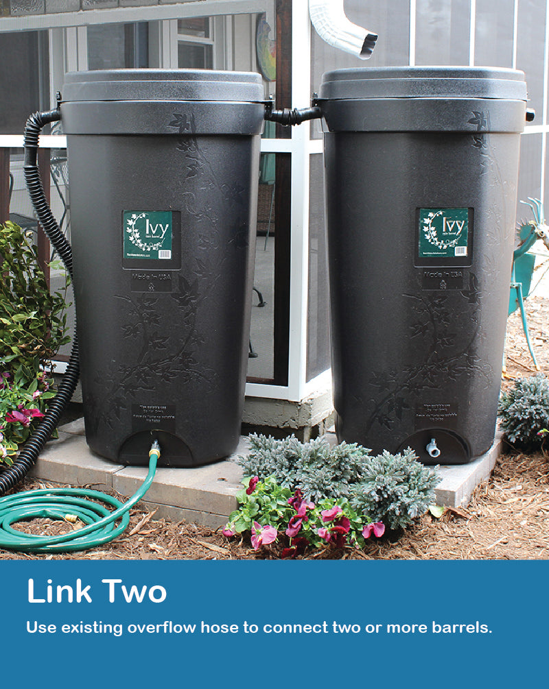 Garland rain barrels, Texas rain barrels, Save rainwater, Ivy